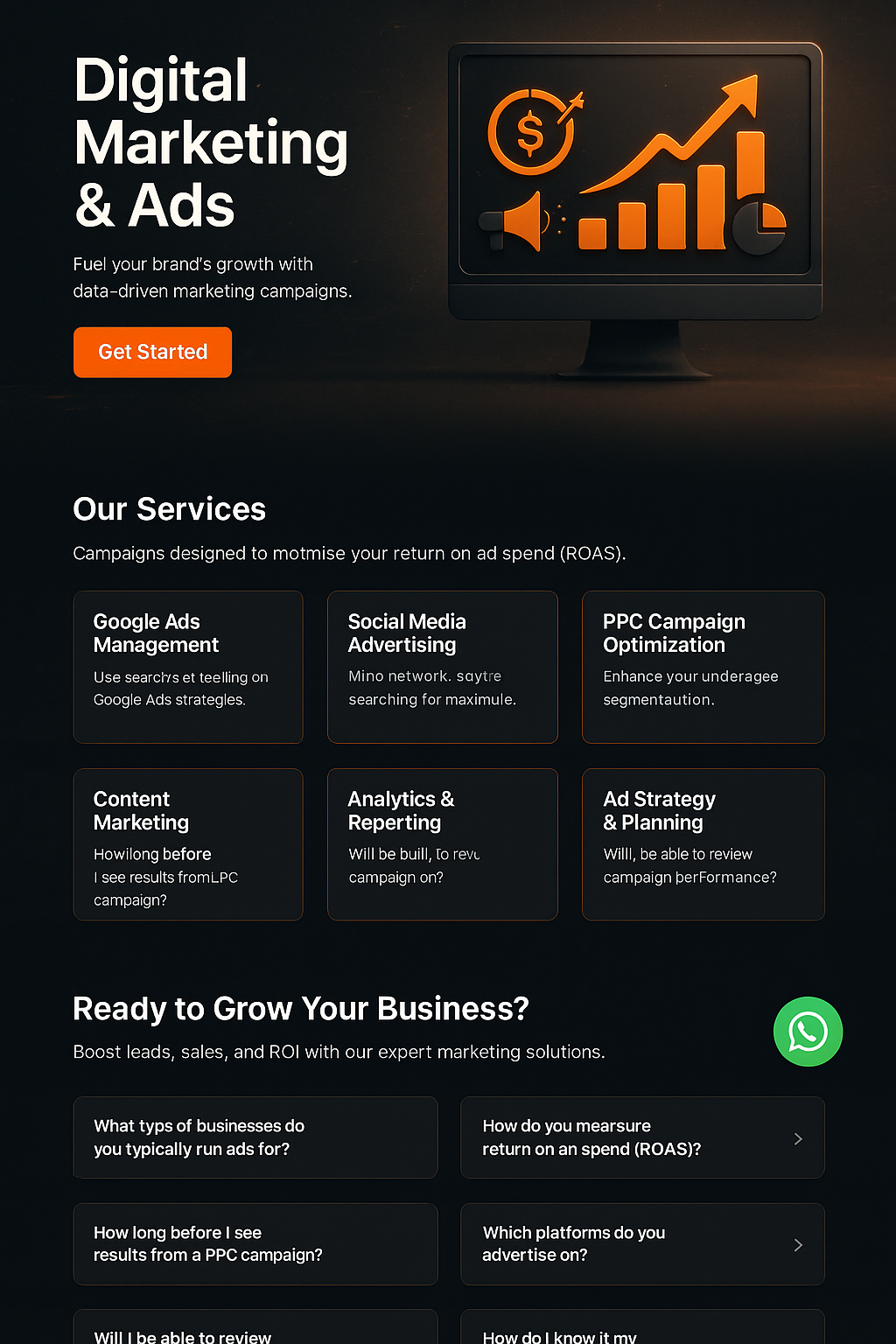 Digital marketing Digital marketing and paid ads services by Nexcify